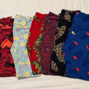 LuLaRoe Women's Leggings - Multicolor Set